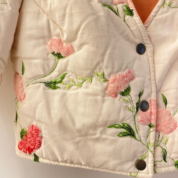 Honeybea Handmade Quilted Cropped Jacket - Picture 4 of 7